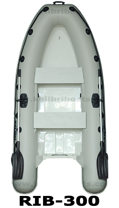 Жесткая непотопляемая моторная лодка RIB-300 - Колибри